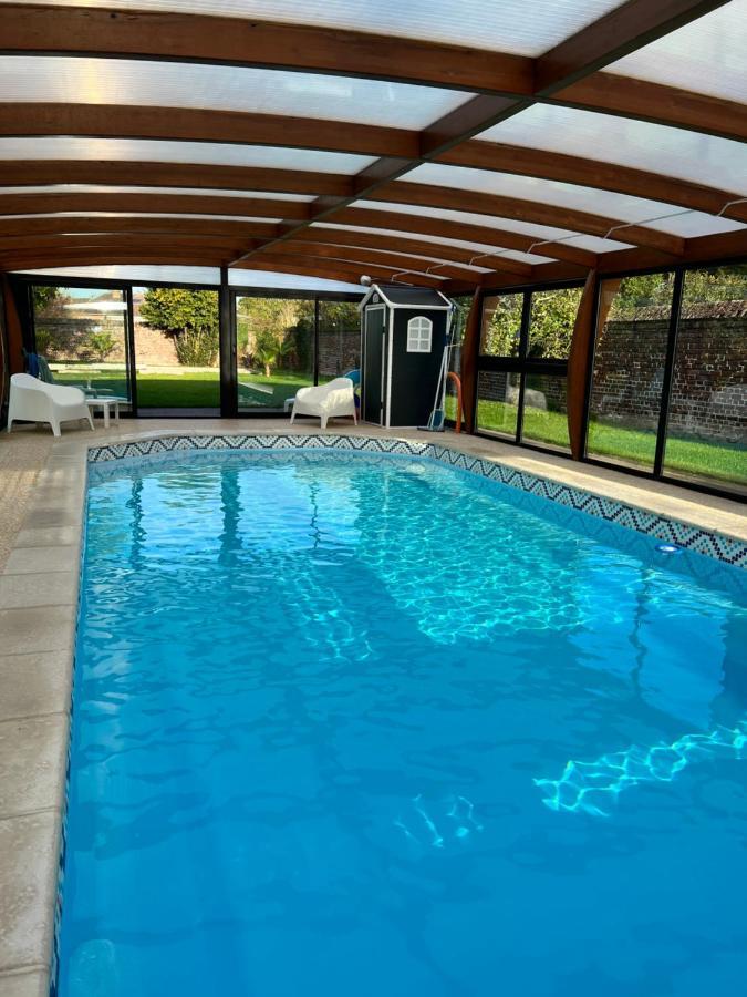 Gite Avec Piscine Lestrem Εξωτερικό φωτογραφία